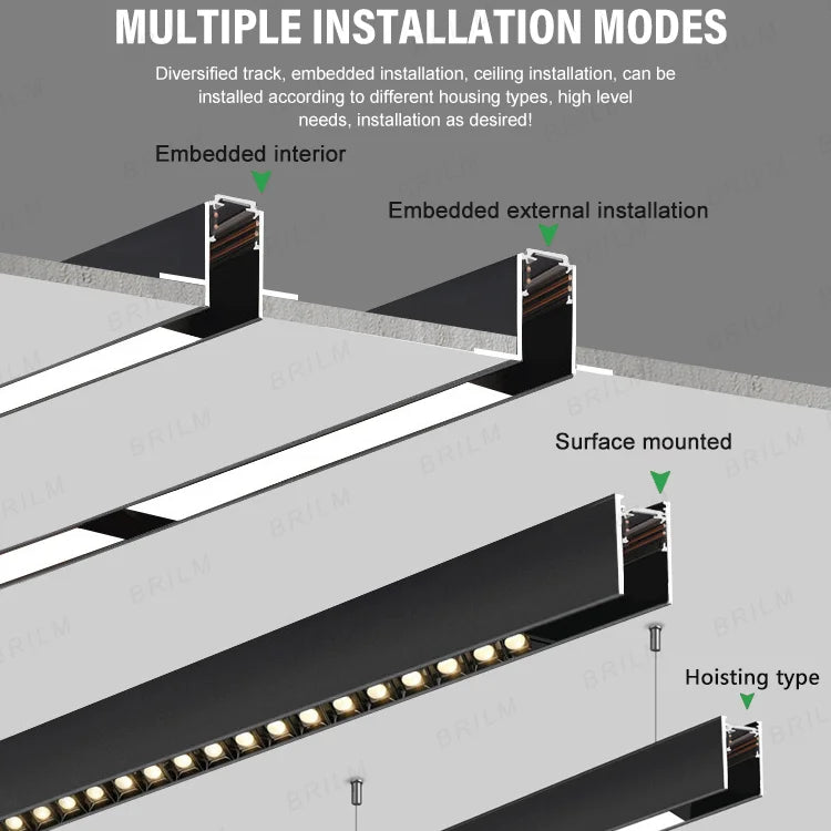 suspension zigbee3.0 intelligente avec lumière led moderne et connectivité - vue 5 sur 27