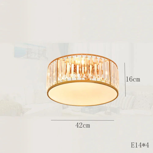 LED-Deckenleuchte aus Kristall für moderne Wohnraumgestaltung - vue 12 sur 12