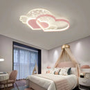 sandyha plafonniers led avec télécommande pour décoration intérieure