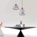 Nordische Design-Pendelleuchte aus Glas für moderne Inneneinrichtung