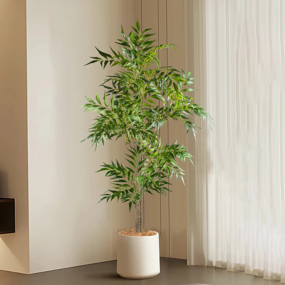 grand arbre artificiel palmier réaliste pour décoration intérieure et extérieure