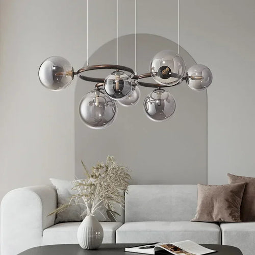 Kronleuchter postmodernes Design minimalistisch für zeitgemäßes Interieur - vue 3 sur 9