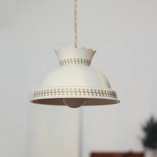 suspension moderne en céramique fleur led style nordique