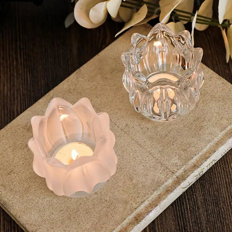 accessoires romantiques pour dîner bougeoirs tasses et bougies - vue 3 sur 8