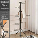 porte-vêtements et chapeaux support vertical en forme de branche d'arbre