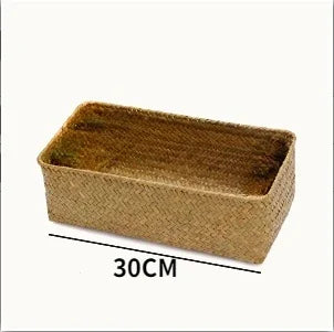 panier de rangement en osier tressé pour la cuisine - vue 9 sur 12