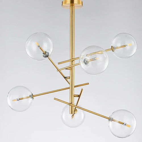 suspension en verre moderne pour décoration créative et élégante