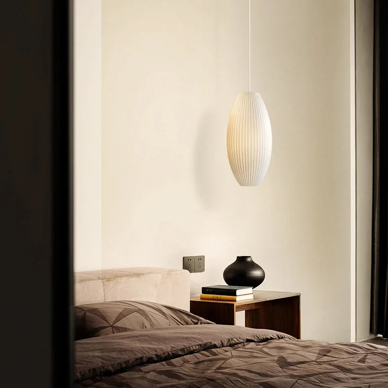 suspension en soie de designer scandinave pour intérieur élégant - vue 4 sur 9