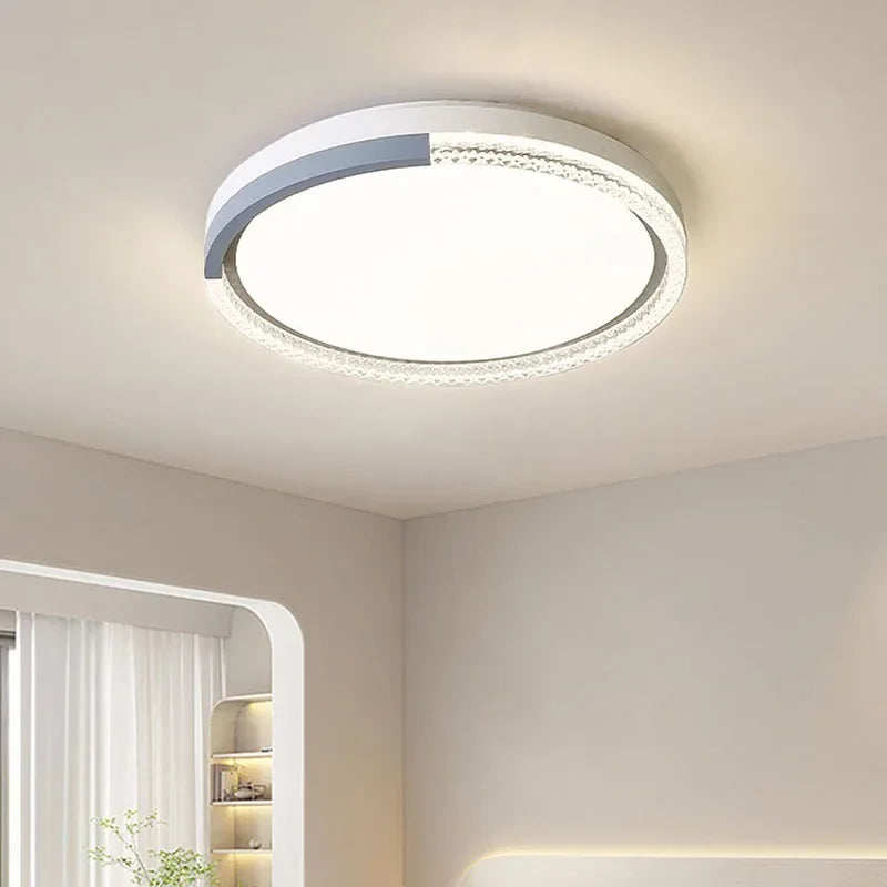 Plafonnier moderne à LEDs pour salon salle à manger chambre - vue 5 sur 8