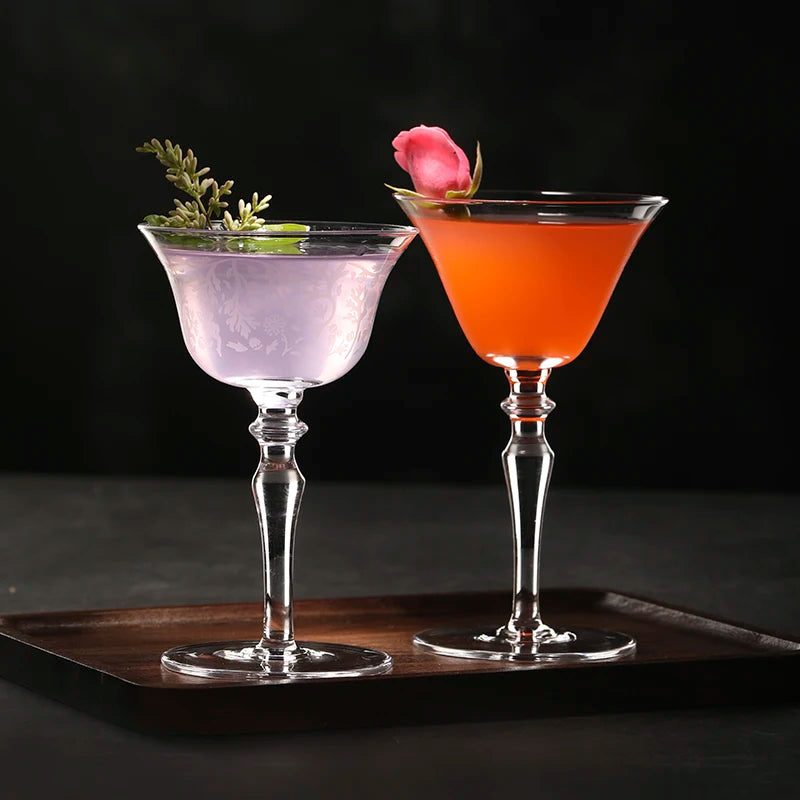 Verres a martini elegants design cocktail classique - vue 7 sur 7
