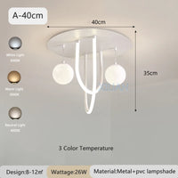 Kronleuchter Design 3D LED Mond Kugelform Pendelleuchte Innen