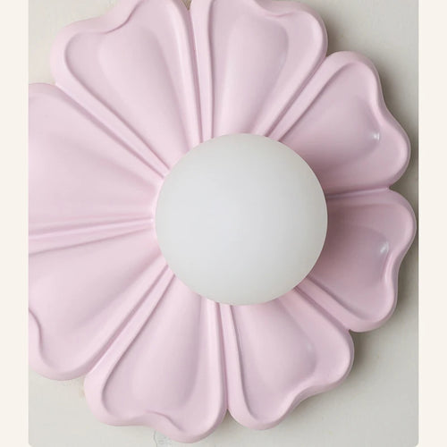 Kreative Wandleuchte Blumenlampe aus Resin für Kinder - vue 7 sur 11