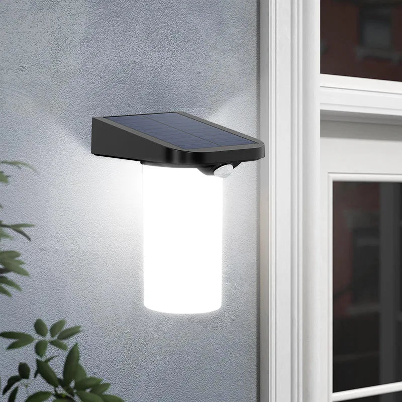 applique murale solaire led étanche pour décoration extérieure jardin