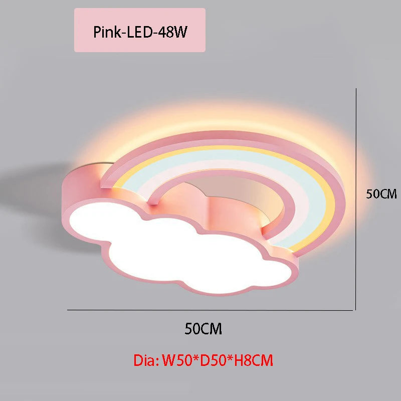 LED-Deckenleuchte Wolke modern für Kinderzimmer