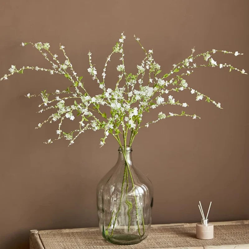 fleur de saule artificielle pour décoration et photographie - vue 5 sur 6