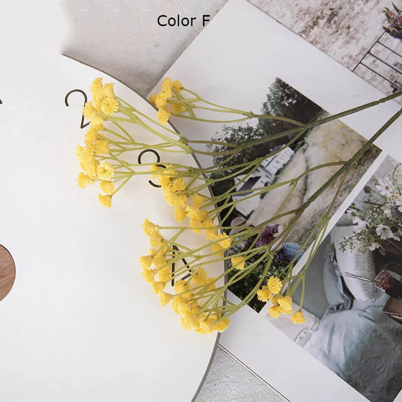 90 têtes de fleurs artificielles pour décorations et bricolage - vue 7 sur 12