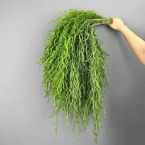 plante artificielle décoration vignes et fougères en plastique