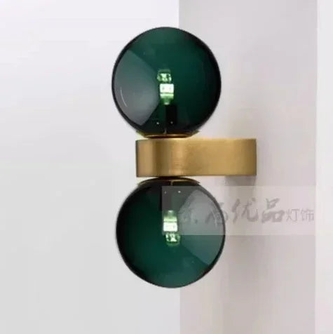 Moderne und schlichte Wandleuchte aus Glas - vue 10 sur 11