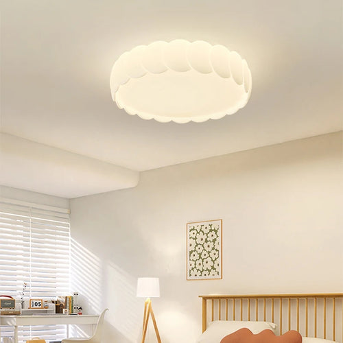 plafonnier cercle décoration éclairage simple design élégant moderne - vue 6 sur 8
