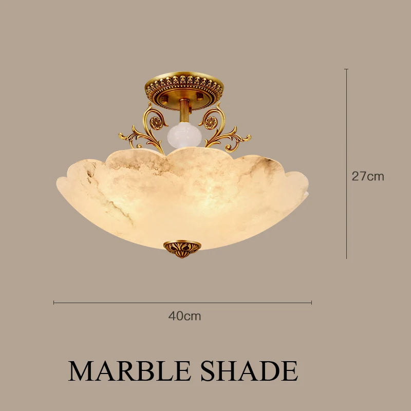 suspension en marbre espagnol décorative d'intérieur