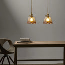 Moderne LED-Glas-Pendelleuchte für die Innendekoration