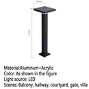 Moderne LED-Außenleuchte für Garten und Hof