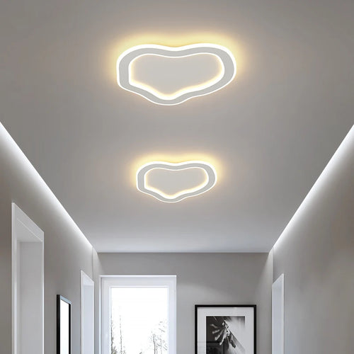 Moderner minimalistischer Deckenleuchte für Flur und Balkon - vue 2 sur 12