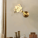 Moderne Art-Déco-Wandleuchte aus Keramik in Luxusausführung mit LED