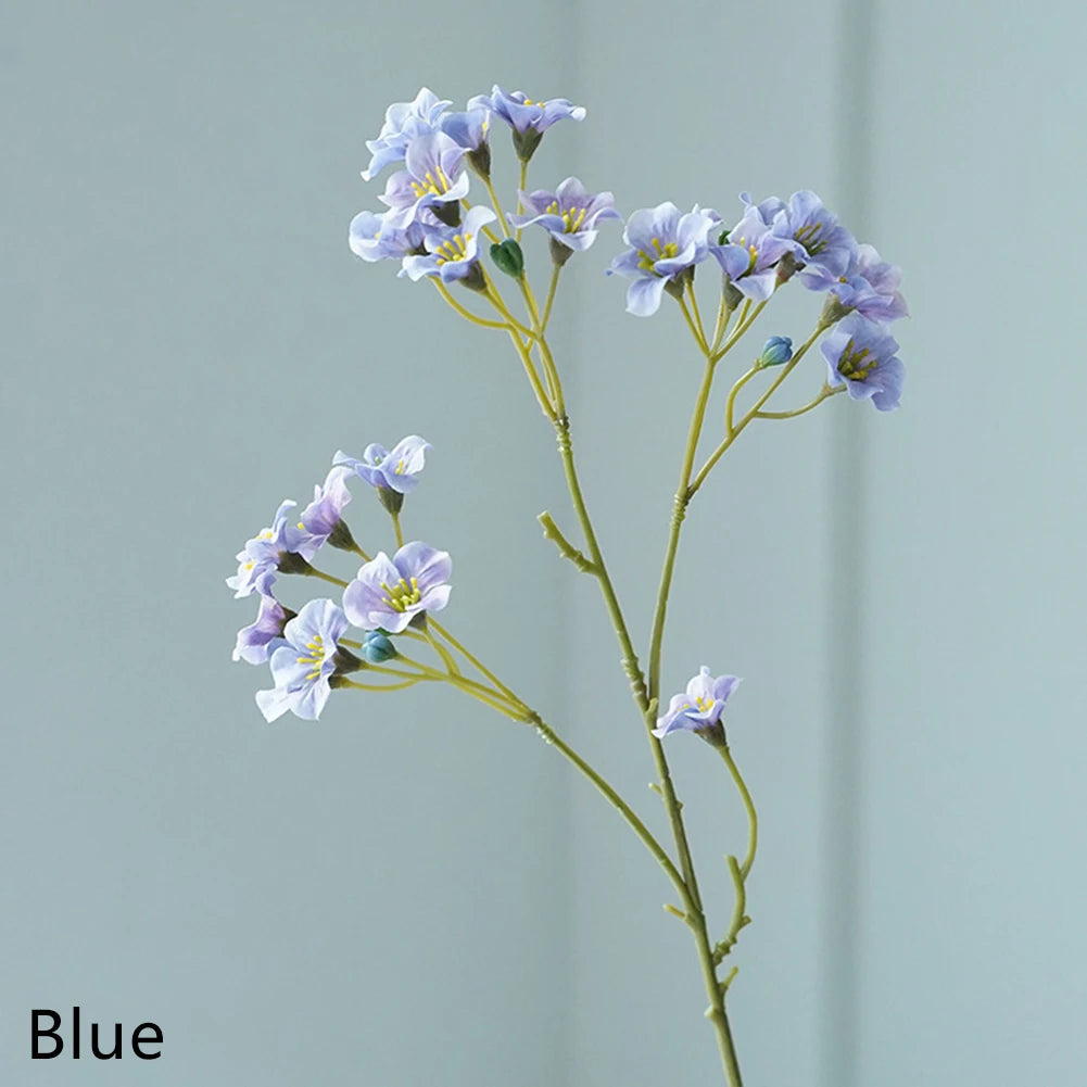 fleur de paulownia en soie artificielle pour décorations et bouquets - vue 10 sur 11