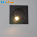 LED-Wandleuchte mit 360 Grad Rotation und klappbarem Schalter