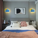 Dekorative LED-Wandleuchte für das Babyzimmer mit Wolken- und Sonnendesign