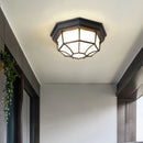 Wasserdichte LED-Deckenleuchte Außen Retro Modern Einfach