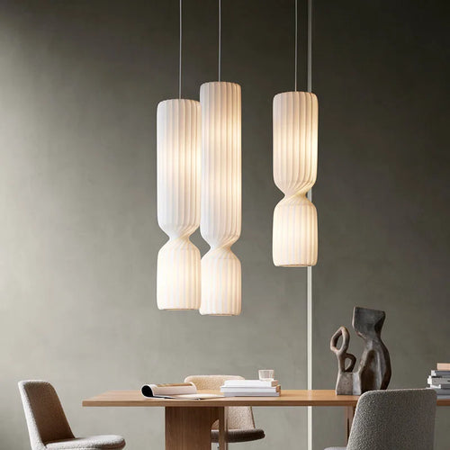 lustre japonais silencieux grande hauteur pour loft duplex restaurant