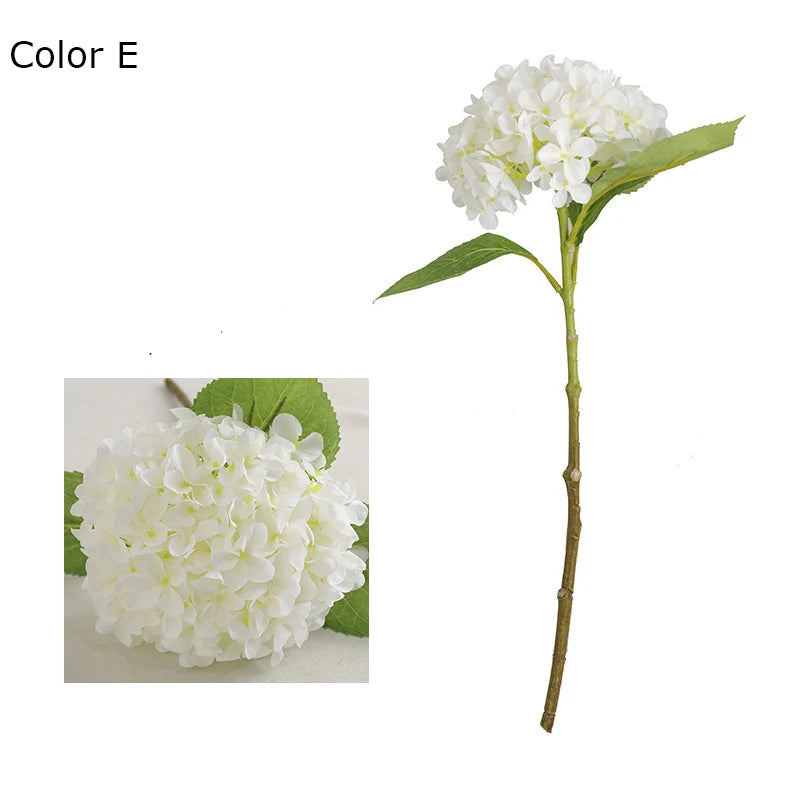 fleur d'hortensia artificielle pour décoration de mariage et fête - vue 12 sur 13