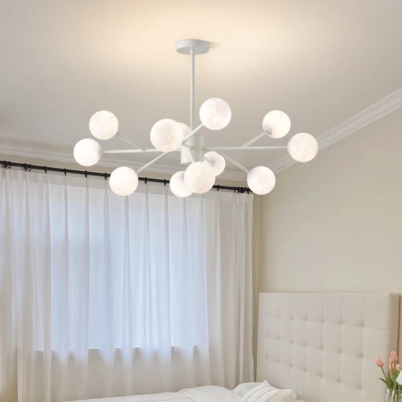 lustre moderne led qiyimei avec 12/15 lumières pour intérieur - vue 6 sur 10