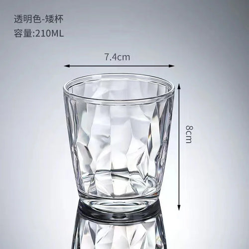 Verres incassables reutilisables style moderne pour fetes