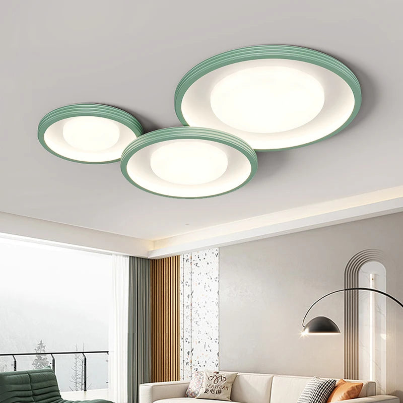 plafonnier led moderne minimaliste pour intérieur - vue 4 sur 15