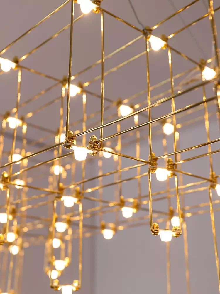 lustre LED postmoderne créatif pour bar et réception - vue 7 sur 8