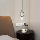 Moderne Pendelleuchte aus Glas mit verstellbarem Kabel für den Innenbereich