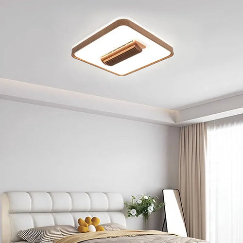 Leiser Deckenventilator mit drei Farben und sechs Geschwindigkeiten - vue 7 sur 8