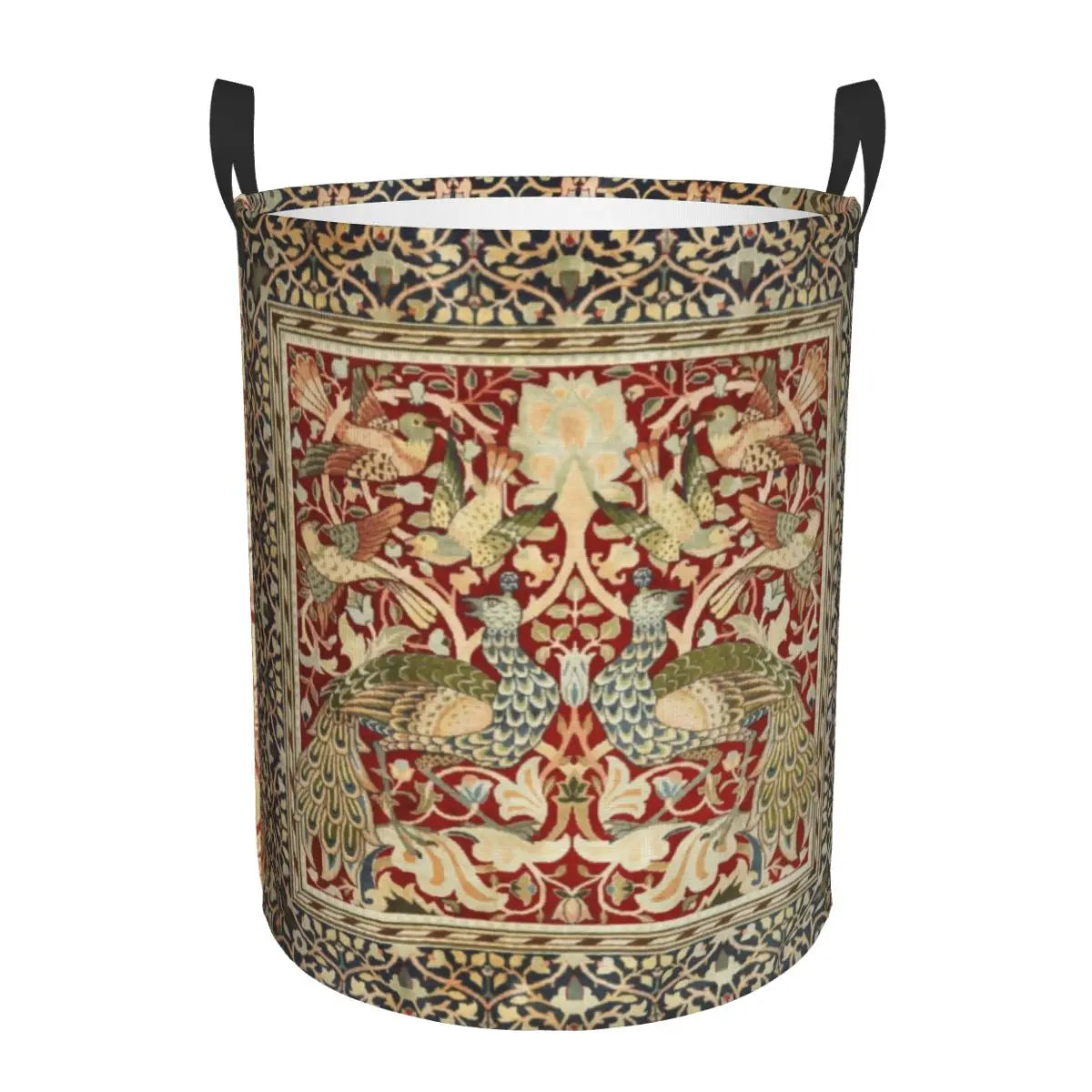panier à linge floral personnalisé pour rangement et organisation - vue 26 sur 30
