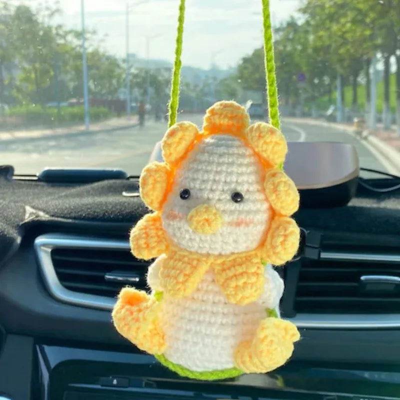 crochet suspendu créatif pour décoration de voiture plante en pot - vue 16 sur 34