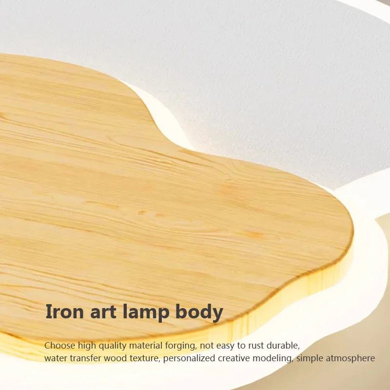 plafonnier moderne led en forme de nuage pour décoration intérieure - vue 6 sur 8