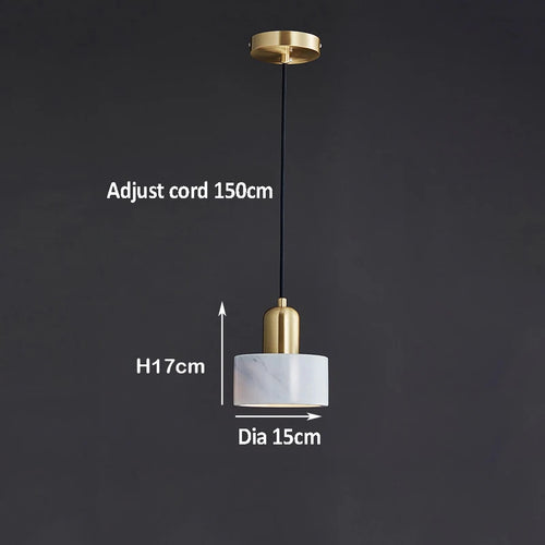 suspension en marbre idéale pour hôtel bar café