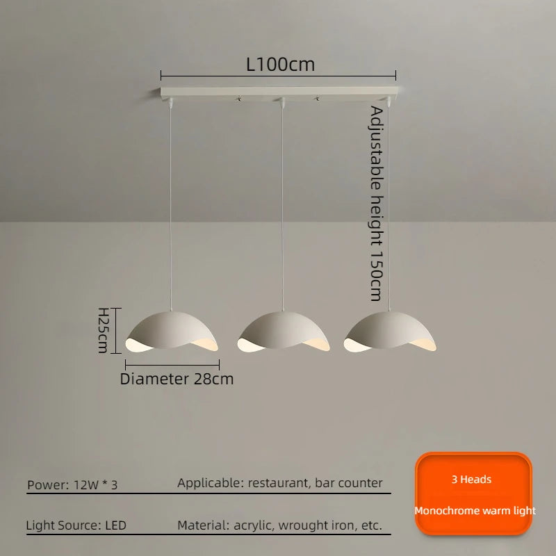 Nordischer Designer-Kronleuchter moderne minimalistische Pendelleuchte