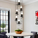 suspension moderne en fer pour décoration nordique