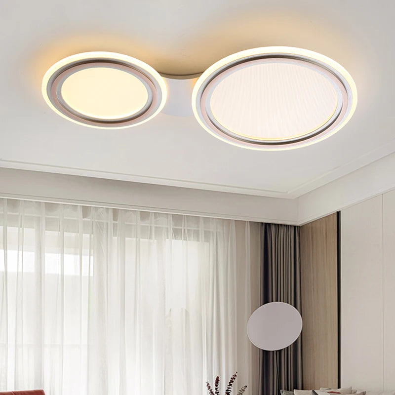 Moderner Deckenleuchte aus Metall für ein kreatives und elegantes Interieur - vue 4 sur 7