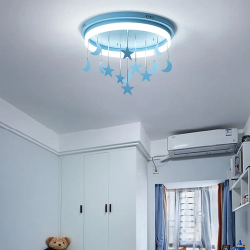 Kreative LED-Deckenleuchte für Kinderzimmer dekorativ und schlicht - vue 4 sur 12