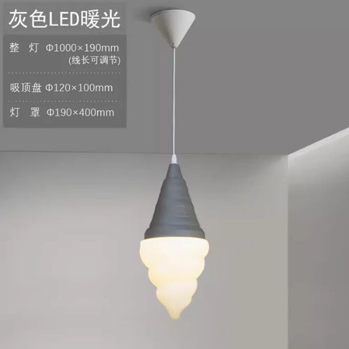 suspension créative en forme de crème glacée moderne - vue 9 sur 15