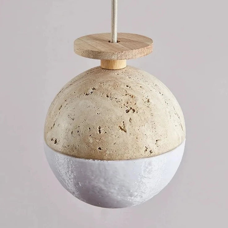 Lampe suspension ronde chambre enfants - vue 4 sur 6
